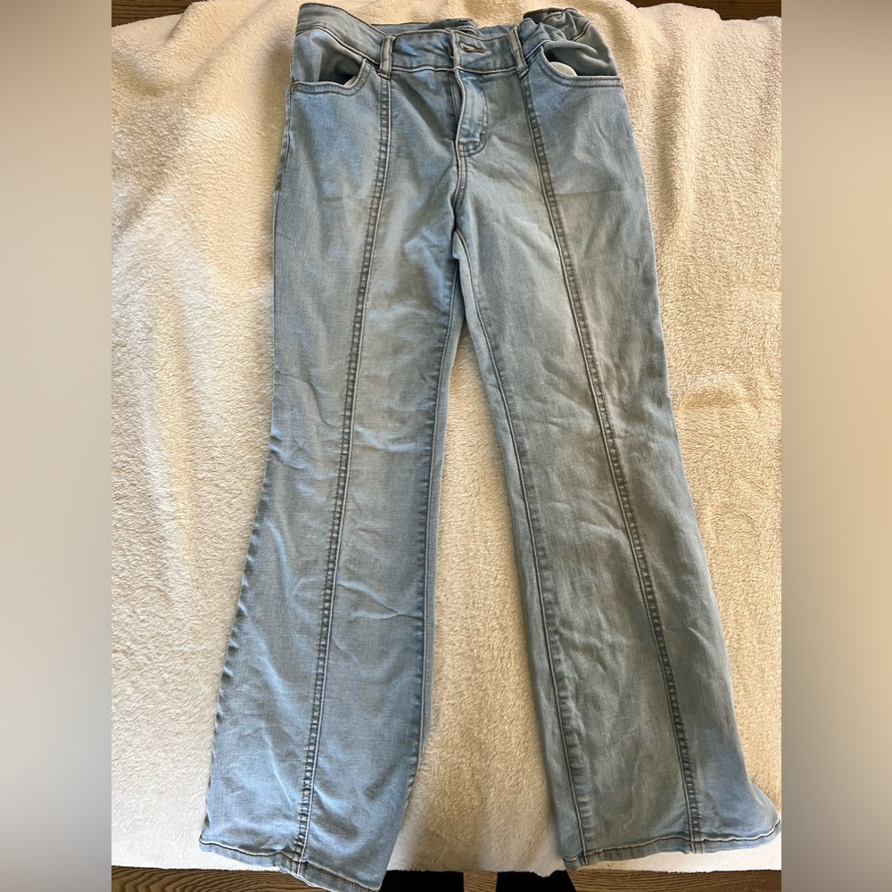 Girls art class size 12 bell bottom denim jeans